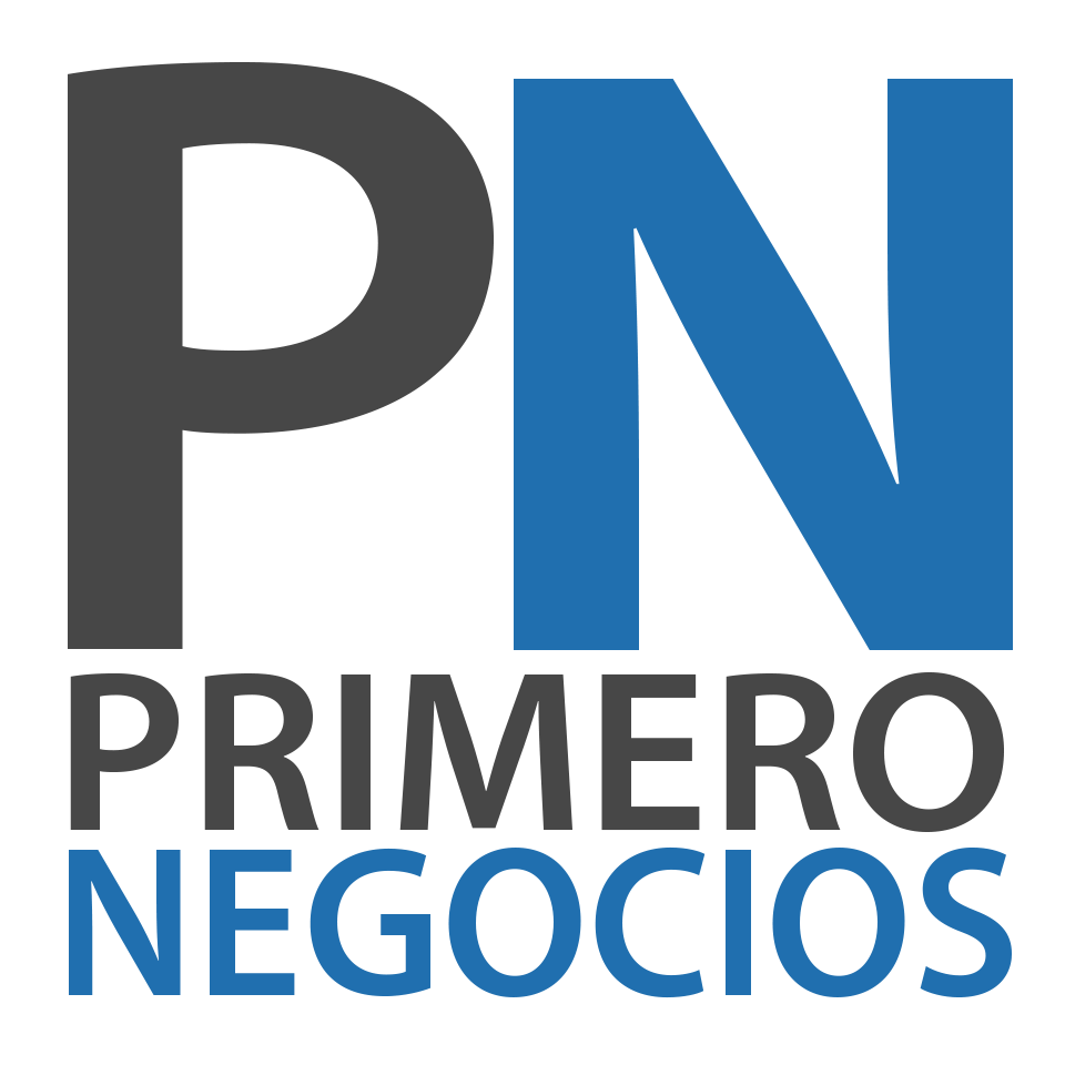 Primero Negocios Logo with Words
